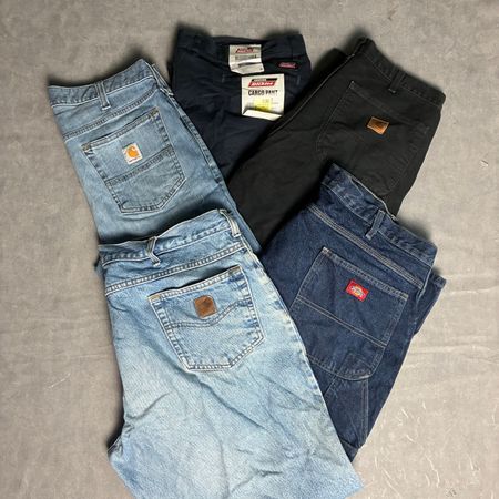 Carhartt and Dickies Jeans (ZRS:44)