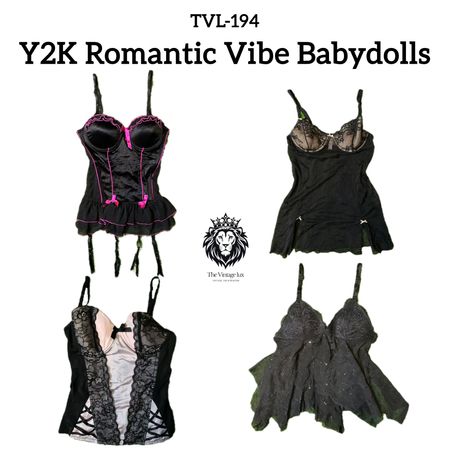 Y2K Romantic Vibe Babydolls (TVL-194)