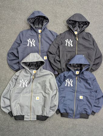 Carhartt Active Wear NY Embroidered Rework Style Jackets