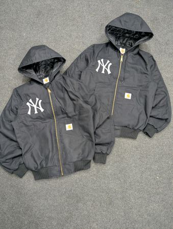 Vêtements Actifs Carhartt Noir NY Vestes Style Rework Brodées