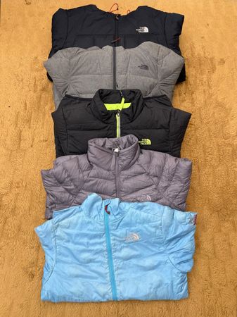 The North Face Puffers 550 & 800