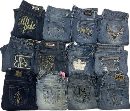 SOUTH POLE  , BABY PHAT  JEANS (MD 1458)
