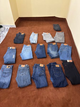 Code de mélange de pantalons Levis sélectionnés sur mesure
