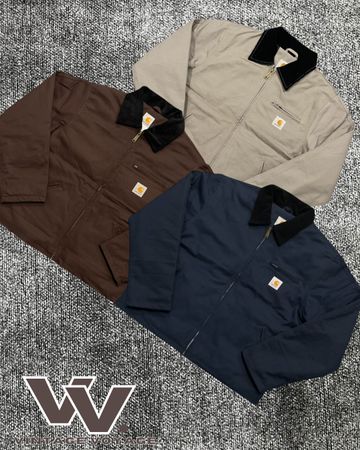 Carhartt reworked style mix colour Detroit jackets (10/12)