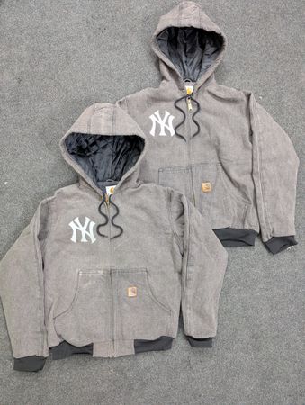 Carhartt NY Embroidered Active Wear Stone Washed Rework Style