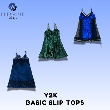 Y2K Basic Slip Tops - EV1497