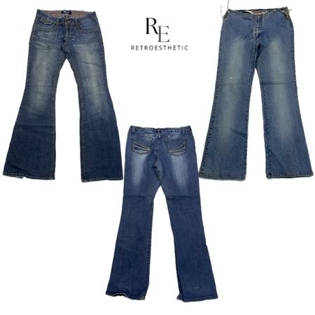 Y2K Britney Era Girl Denim Jeans RE-2603