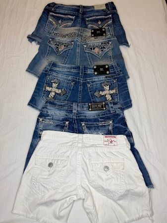 Miss Me/True Religion Mini Shorts | V-T227