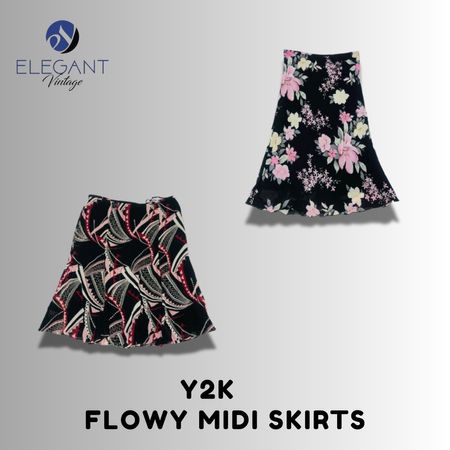 Gonna Midi Flowy Y2K - EV1528