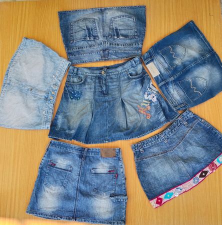 VERSACE AND OTHER MINI SKIRTS (MSK-131)