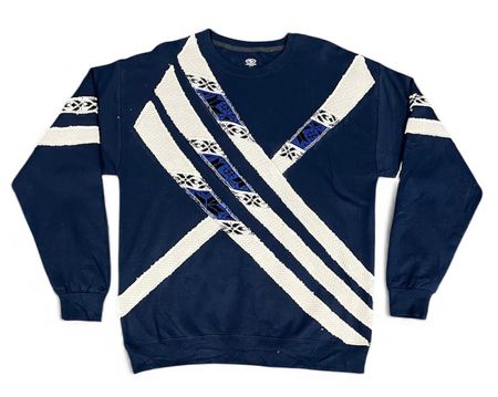 Fs-36 Upcycled sweatshirt with sweater style 1