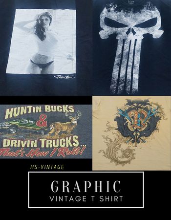 T-shirts graphiques mélangés