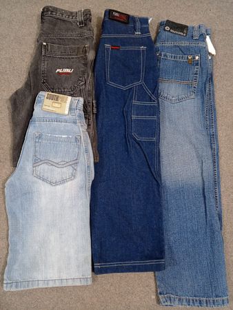 HD1270 Kids Hiphop Baggy Jeans et Jorts