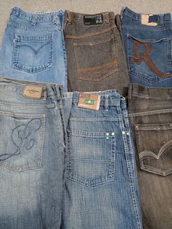 Jean baggy pour homme HD1252