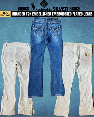 Jeans Flare/ Bootcut Y2K de Marca Inc Columbia Polo Grace
