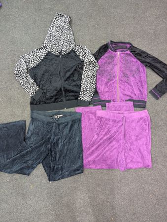 SD 289 オーセンティック ジューシー・クチュール 2ピース ベロア セット | ヴィンテージ Y2K トラックスーツ