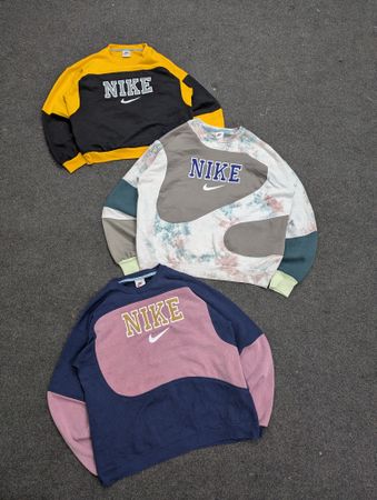 Nike Crewneck Sweatshirts Rework Style