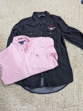 Ralph Lauren, Harley Davidson & Levis Ladies Shirts Mix