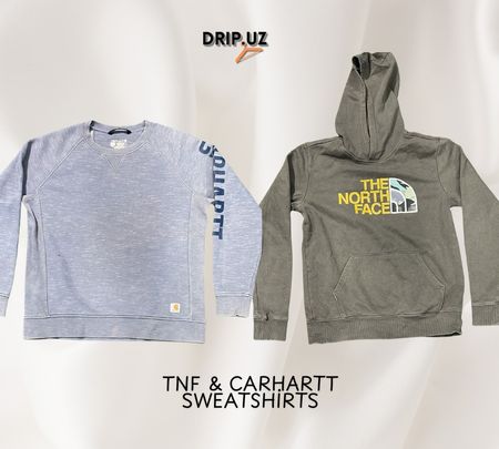 「North Face & Carhartt スウェットシャツ/フーディ」