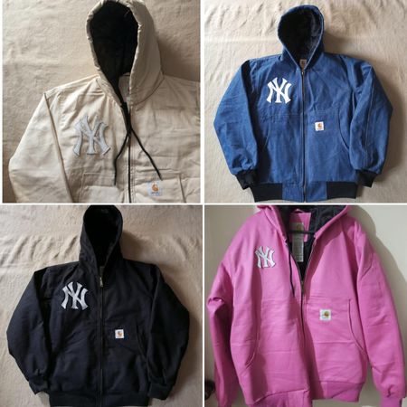 Carhartt NY rework style mix hooded jackets