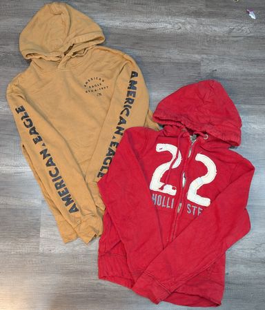 1391 ! American Eagle, Hollister, Aeropostale, Abercrombie Casual Hoodie & Full Zip Hoddie