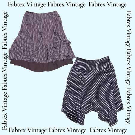 (FV-729) Y2K Polka Dots Druck Sommer Röcke