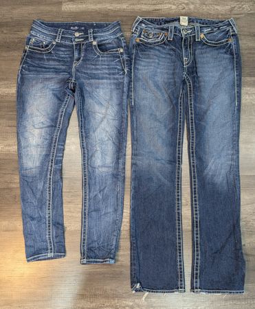 1376 - Miss Me & True Religion Pantaloni