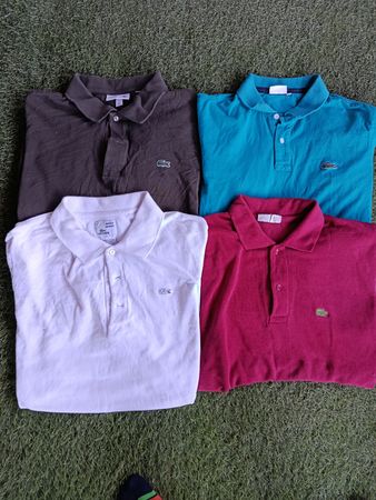 Lacoste ポロ T シャツ（カラー付き）8枚（3542）