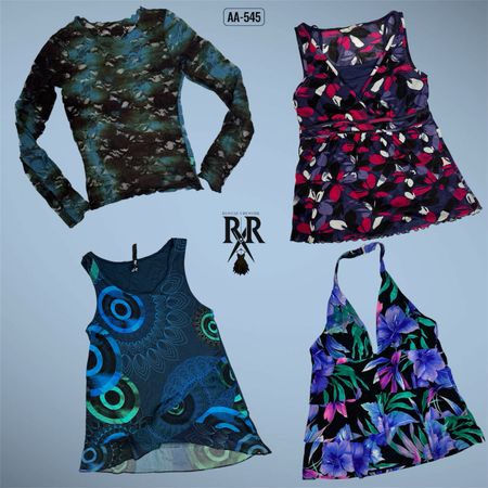 Y2K Pretty Grunge Mix Tops (AA-545)