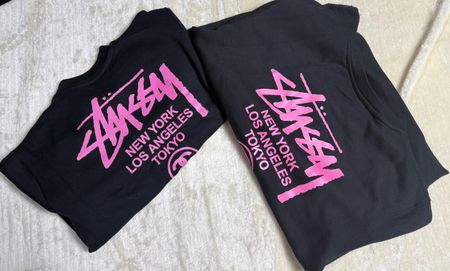Stussy rework style world tour sweatshirts