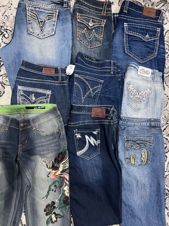 Y2k women mix Jeans
