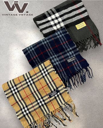Burberry scarves (12/12)