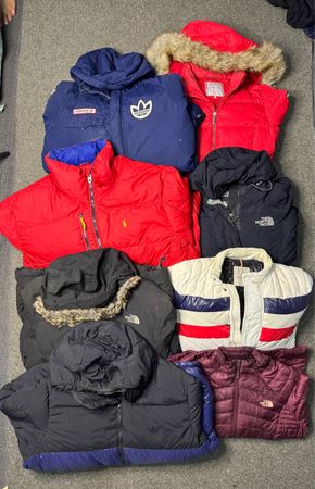 Mix Branded Puffer Jackets