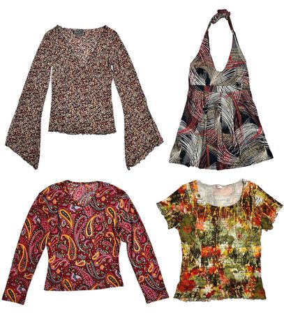 Emerald Isle Y2K Tops: RE-016