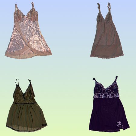 Vestidos de Pijama Y2K (TS-1786)