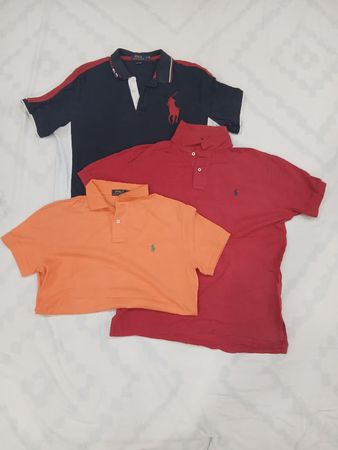 CRZ1044 Polo Ralph Lauren Collar T-Shirts