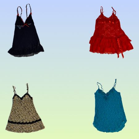 Vestidos mini para noite de encontro Y2K (TS-1798)