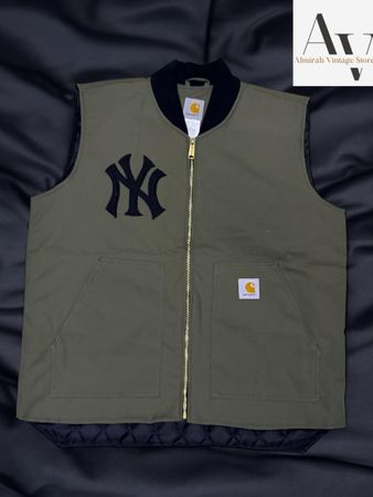 Carhartt rework style Olive colour gilets