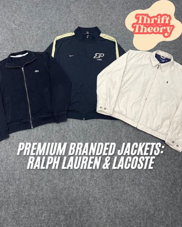 Veste de marque premium : Ralph Lauren & Lacoste - (13/12)
