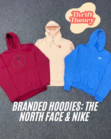 Branded Hoodies: The North Face & Nike