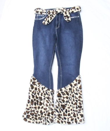 CR1030 Flare Upcycled Denim Jeans