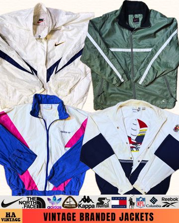Vintage Track/ Windbreaker Jackets