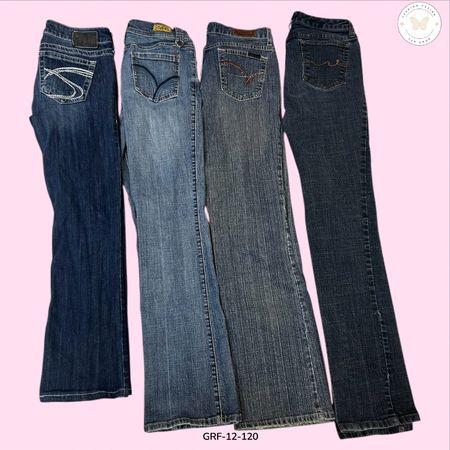 Modern Flared Denim – Clean Silhouette Style (GRF-12-120)