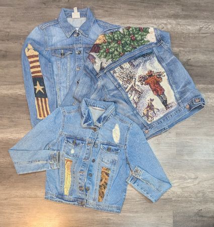 1395 -! Jaquetas de Denim do Patrimônio Urbano Recicladas