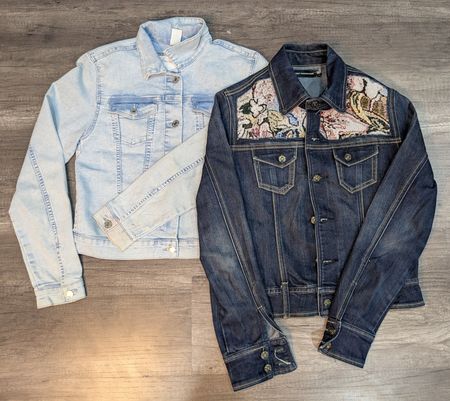 1396 ! Upcycled Vintage Riot Denim Jackets