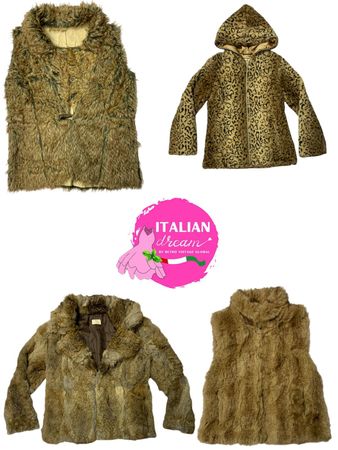 y2k fur jackets