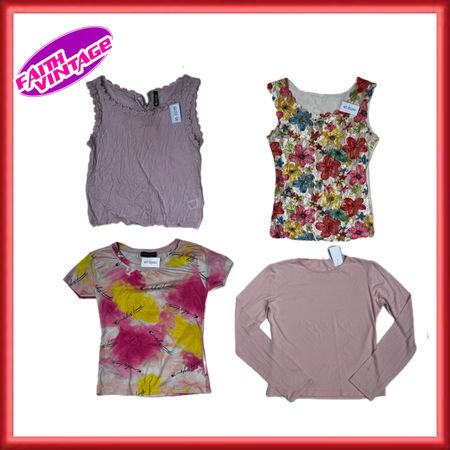 Mix de Tops et Robes Roses pour Filles Douces ( FV-211)