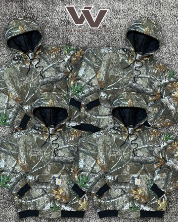 Giacche con cappuccio real tree 1512 in stile rielaborato Carhartt