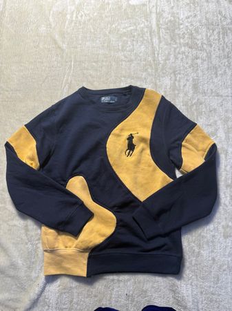 Polo Ralph Lauren patchwork rework style sweatshirts