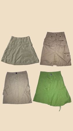 Faldas cargo Y2k (M-206)